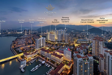 The Crown, Tanjung Tokong @Straits Quay For Sale
