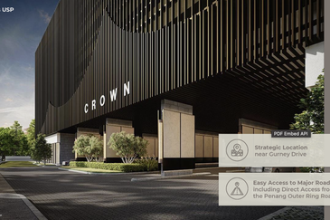 The Crown, Tanjung Tokong @Straits Quay For Sale