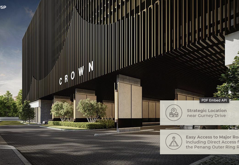 The Crown, Tanjung Tokong @Straits Quay For Sale