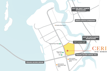 Eco Ceria, Eco Horizon Batu Kawan Service Apartment For Sale