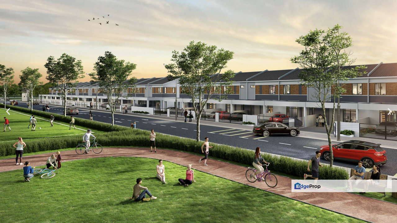 Taman Lang Aman Bandar Amanjaya Double Storey Terraced House For Sale, Kedah, Sungai Petani