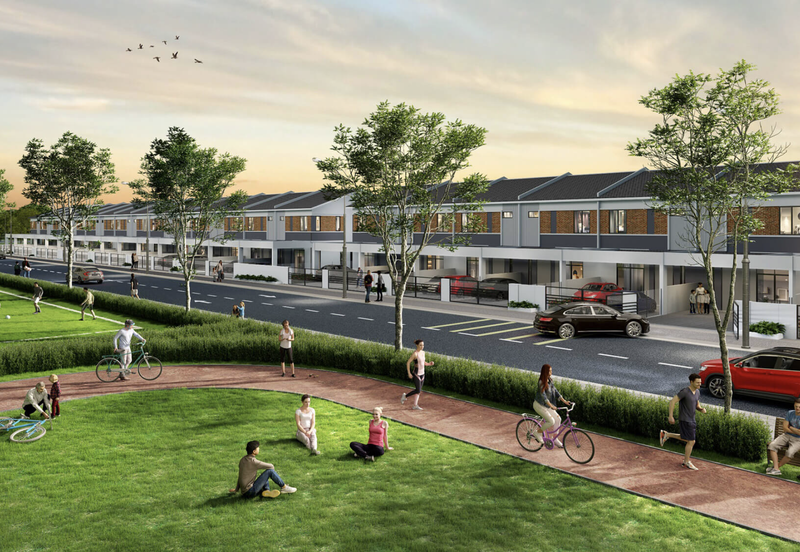 Taman Lang Aman Bandar Amanjaya Double Storey Terraced House For Sale