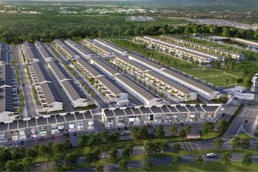 Taman Lang Aman Bandar Amanjaya Double Storey Terraced House For Sale