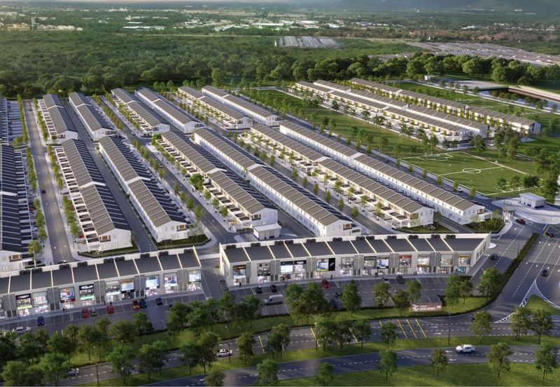 Taman Lang Aman Bandar Amanjaya Double Storey Terraced House For Sale