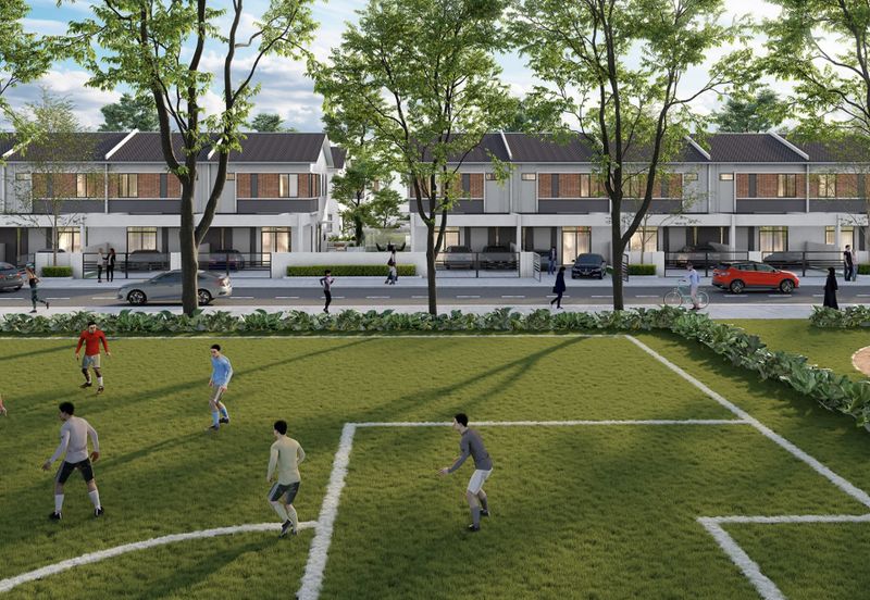 Taman Lang Aman Bandar Amanjaya Double Storey Terraced House For Sale