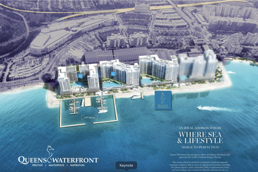 Queens Residences 3 @ Queens Waterfront, Bayan Lepas Condominium For Sale