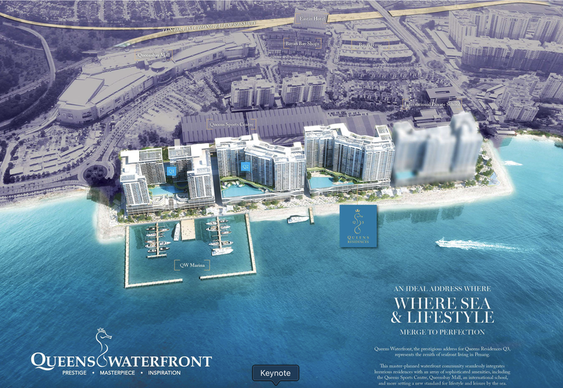 Queens Residences 3 @ Queens Waterfront, Bayan Lepas Condominium For Sale
