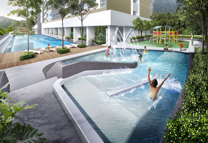 The Terraces, Bukit Jambul Condominium For Sale