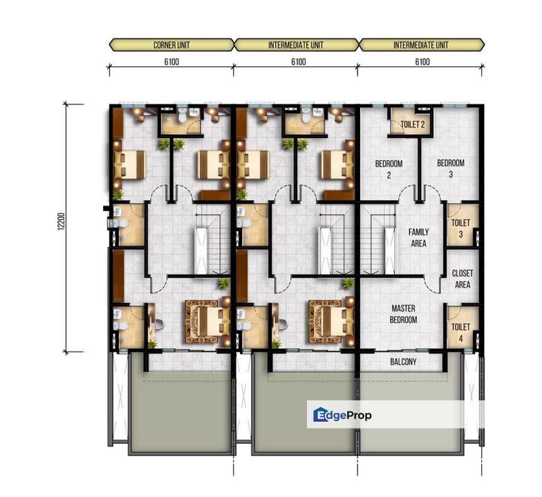 New Double Storey Terrace, Taman Seri Bedu, Sungai, Tasek Gelugor, Penang, Seberang Perai