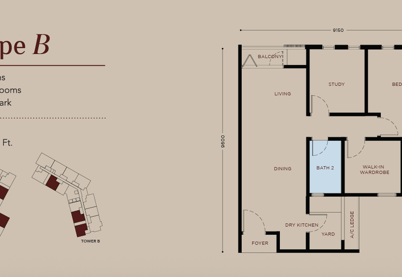 Bayu Damai Residences Condominium For Sale [4 Bedrooms]