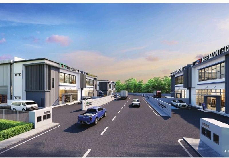 Double Storey Detached Factory Office