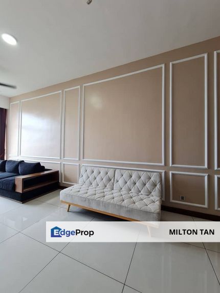 Paragon Residence Johor Bahru Johor Aparment For Sale Straits View Sea view Fully Furnished 投资还是自己住都很适合，整间保养好好，还送全部家私家具, Johor, Johor Bahru