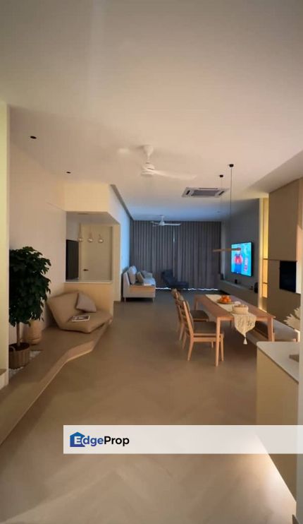 Senibong Cove Masai Johor 2 Storey Terrace House For Sale Waterway Fully Renovated(Muji Style) Bonsai Plants at Garden, Johor, Masai