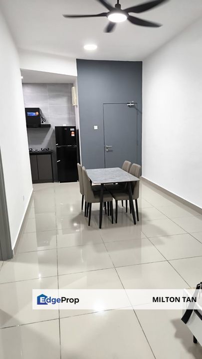 KSL 2 Residence @Kangar Tebrau Johor Bahru Johor Apartment For rent Brand New Unit Fully Furnished Without TV RM 2000, Johor, Johor Bahru