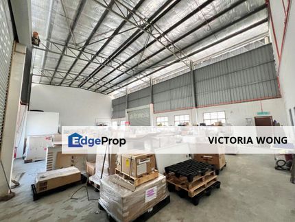 Kempas Utama 1.5 Storey Semi Detached Factory For Sale, Johor, Johor Bahru