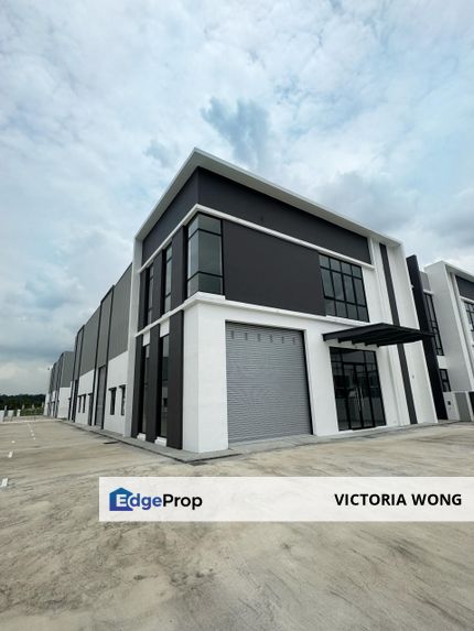 Eco Business Park 2 Double Storey Semi Detached Factory New Brand for Rent, Johor, Senai