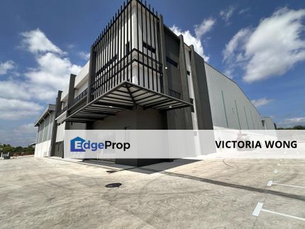 Single Storey Detached Factory with Mezanine Office Pasir Gudang For Rent, Johor, Pasir Gudang