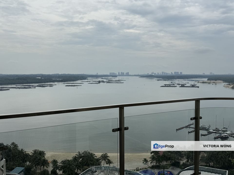 Amberside Country Garden Fully Seaview 3 Bedroom Apartment @ Danga Bay Johor, Johor, Johor Bahru