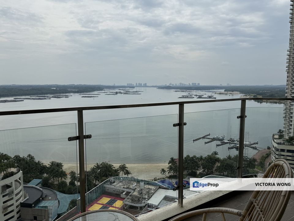 Amberside Country Garden Fully Seaview 3 Bedroom Apartment @ Danga Bay Johor, Johor, Johor Bahru