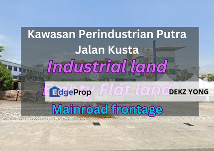 Kawasan Industri Kampung Jaya, Sungai Buloh, Selangor Industrial land for sale facing Mainroad, Selangor, Sungai Buloh