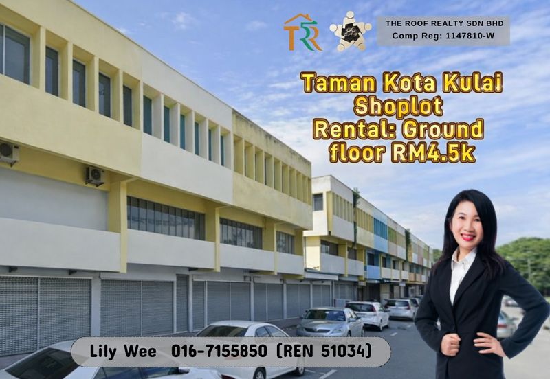 Taman Kota Kulai - Shoplot 