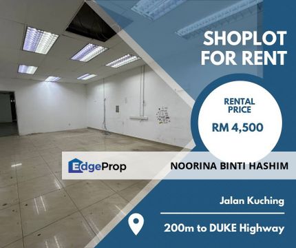 Lease Shoplot at Jalan Kuching , Kuala Lumpur, Jalan Kuching