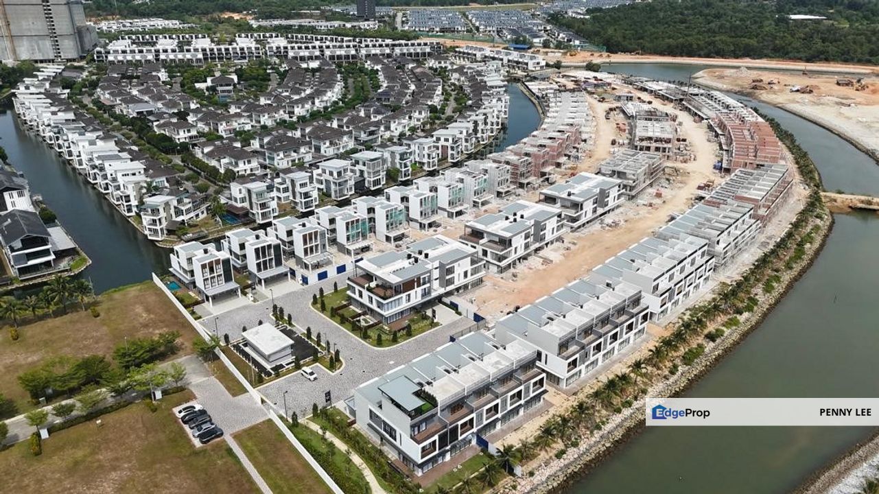 Senibong Cove Isola Coast Masai Johor New 3 Storey Cluster for Sale , Johor, Masai