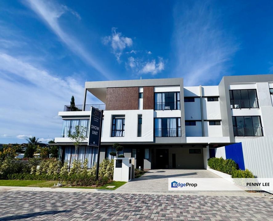 Senibong Cove Isola Coast Masai Johor New 3 Storey Cluster for Sale , Johor, Masai