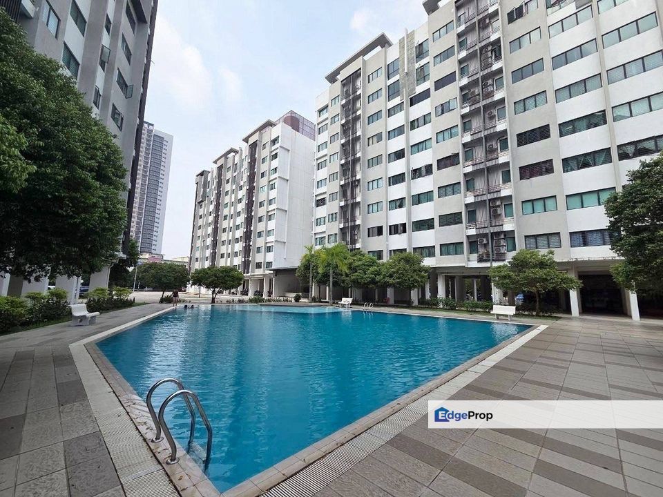 FREEHOLD, VACANT UNIT Pangsapuri Suria Rafflesia, Setia Alam FOR SALE!, Selangor, Setia Alam/Alam Nusantara