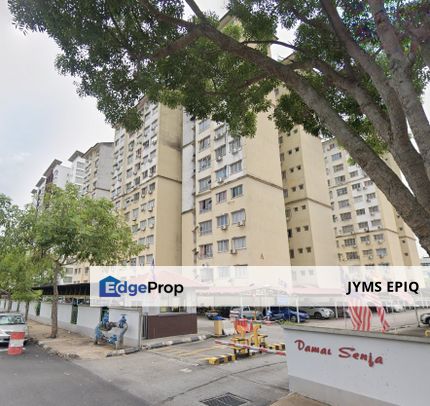 Below Market 38% - Pangsapuri Damai Senja, Taman Petaling Utama, Selangor, Petaling Jaya