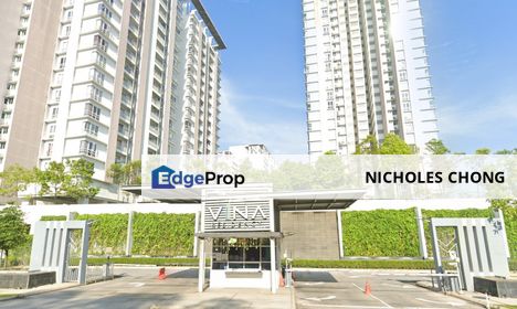 Vina Residency Taman Seri Taming Cheras Dual Key Condo For Auction, Kuala Lumpur, Cheras
