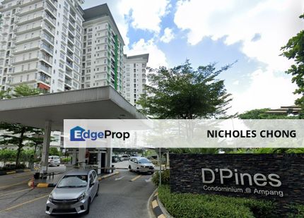 D Pines Ampang Taman Nirwana Condominium for Auction, Selangor, Ampang