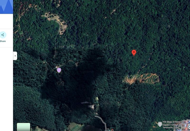 Kuala Kubu Bharu Agriculture Land for Sale Mukim Ampang Pecah, Hulu Selangor