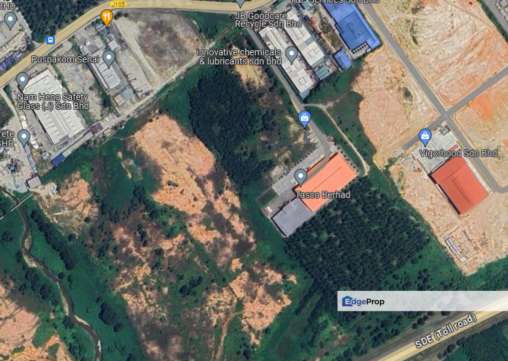 Kawasan Perindustrian Seelong Senai Johor Medium Industrial Land For Sale, Johor, Senai