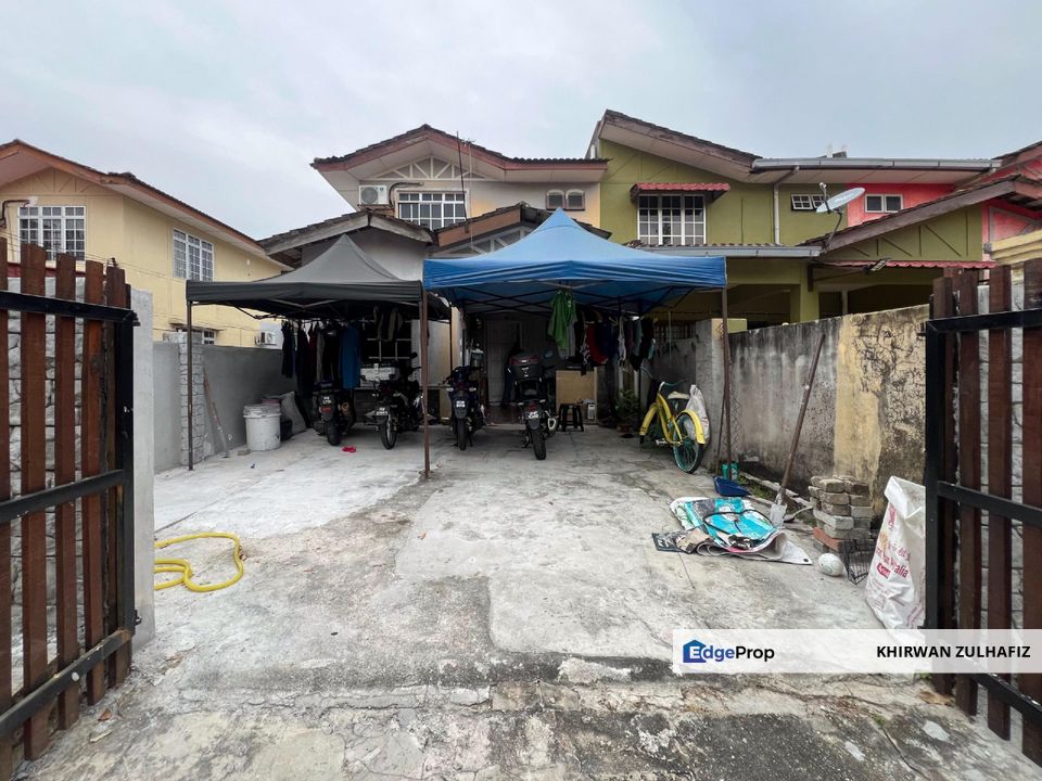 Jalan Kemboja Bukit Sentosa Rawang End Lot Facing Open Double Storey Terrace For Sale, Selangor, Rawang