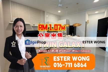 Twin Galaxy Dual Key Unit For Sale, Johor, Johor Bahru