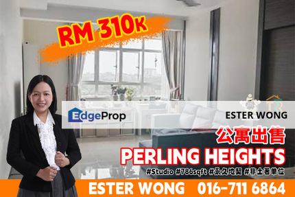Perling Height Studio Unit For Sale, Johor, Johor Bahru
