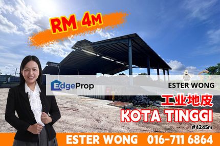 Kota Tinggi Industrial Land For Sale, Johor, Kota Tinggi