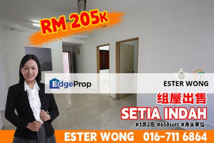 Setia Indah - Flat For Sale, Johor, Johor Bahru