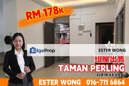 Taman Perling - Flat For Sale, Johor, Johor Bahru