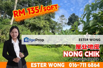 Nong Chik Residential Land For Sale, Johor, Johor Bahru