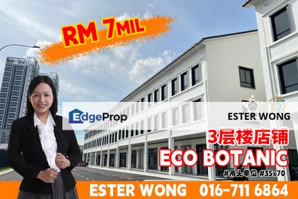 Eco Botanic - 3 Storey Shop For Sale, Johor, 