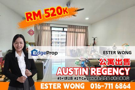 Austin Regency 3 Bedroom Unit For Sale, Johor, Johor Bahru
