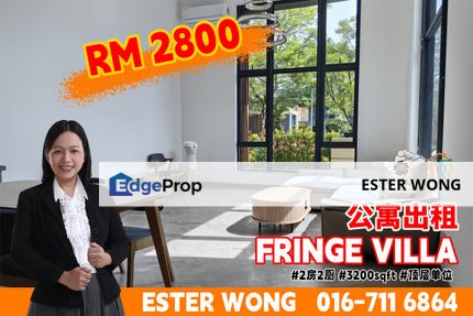 Fringe Villa 2 Bedroom Unit For Rent, Johor, Gelang Patah