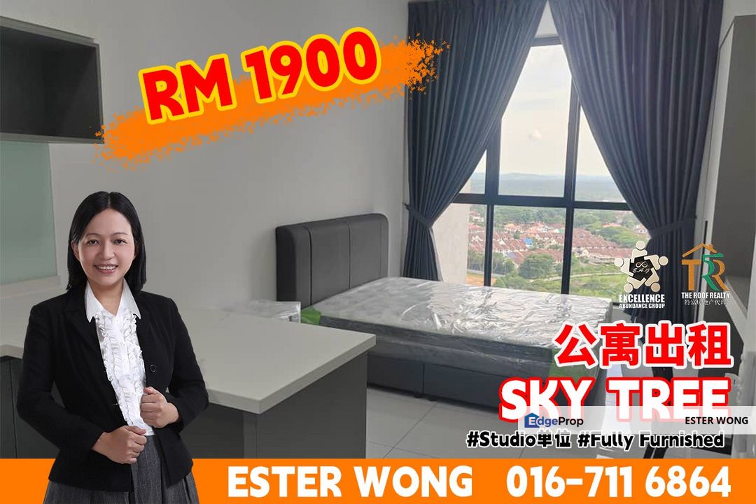 Sky Tree Studio Unit For Rent, Johor, Nusajaya