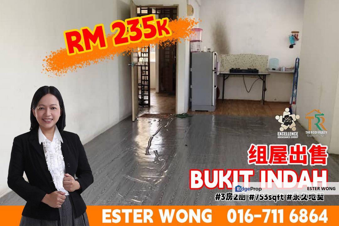 Bukit Indah - Flat For Sale, Johor, 