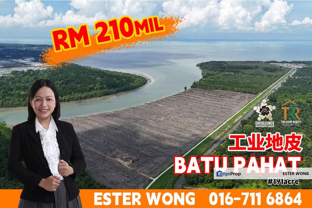 Batu Pahat Industrial Land For Sale, Johor, Batu Pahat