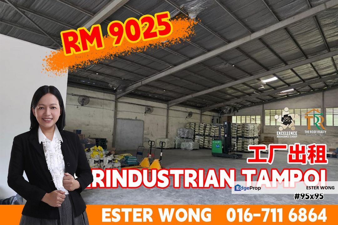 Perindustrian Tampoi - Factory For Rent, Johor, Tampoi