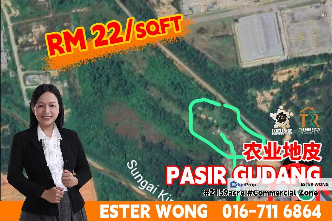 Pasir Gudang Agricultural Land For Sale, Johor, Pasir Gudang