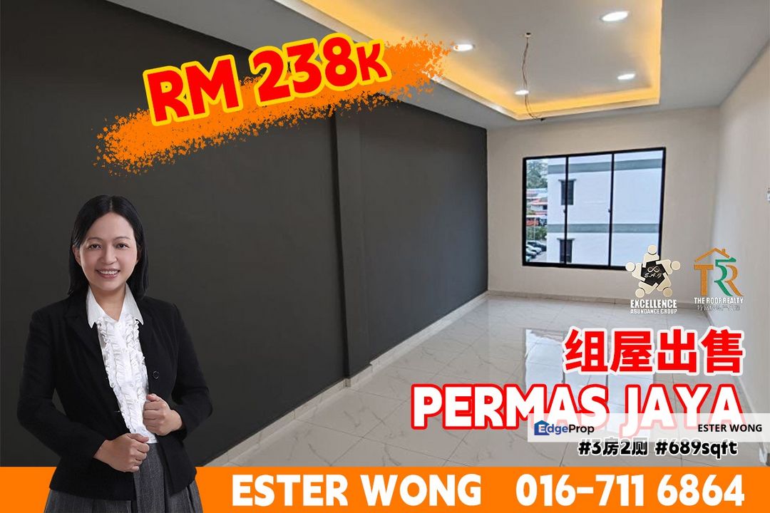 Permas Jaya - Flat For Sale, Johor, Permas Jaya/Senibong